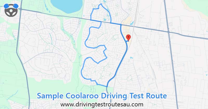 Coolaroo driving test routes map